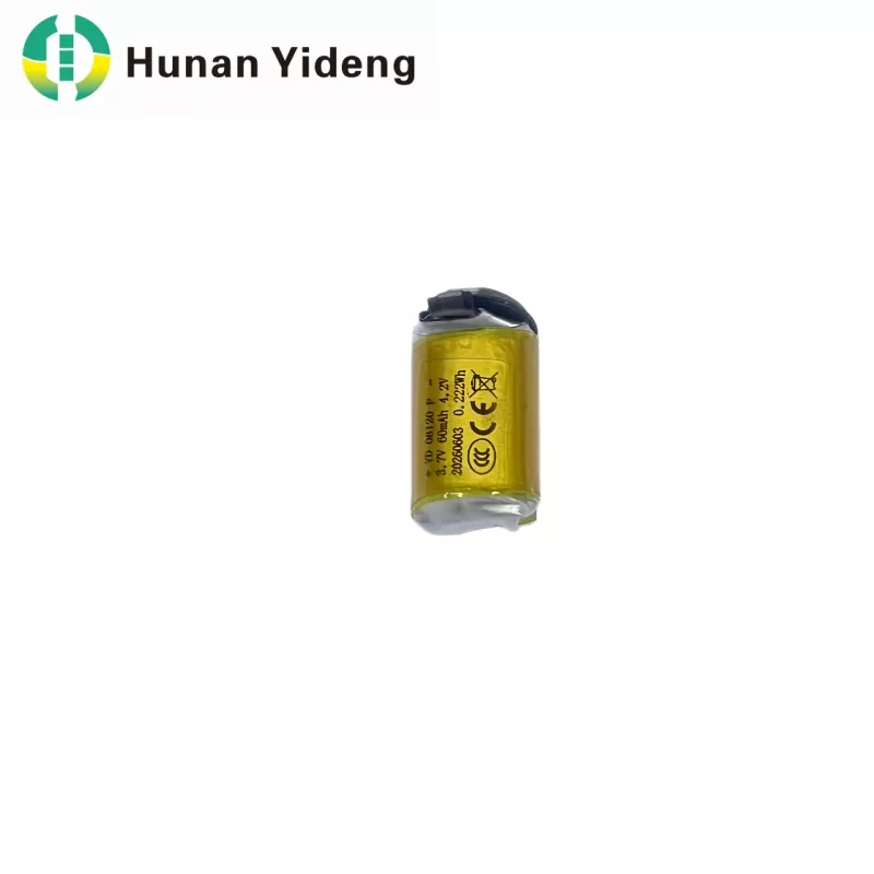 08120 3,7 V 60 mAh Li-polimerna cilindrična baterija