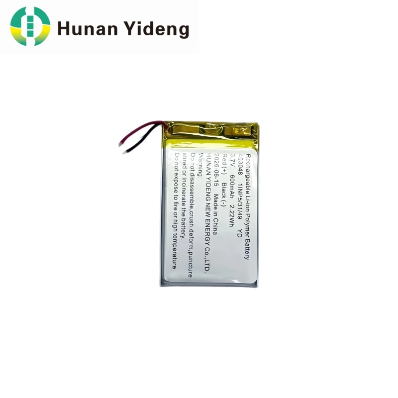 3,7 V 450 mAh 403048 Ultra tanka litijeva polimerna baterija Mini Lipo Cell