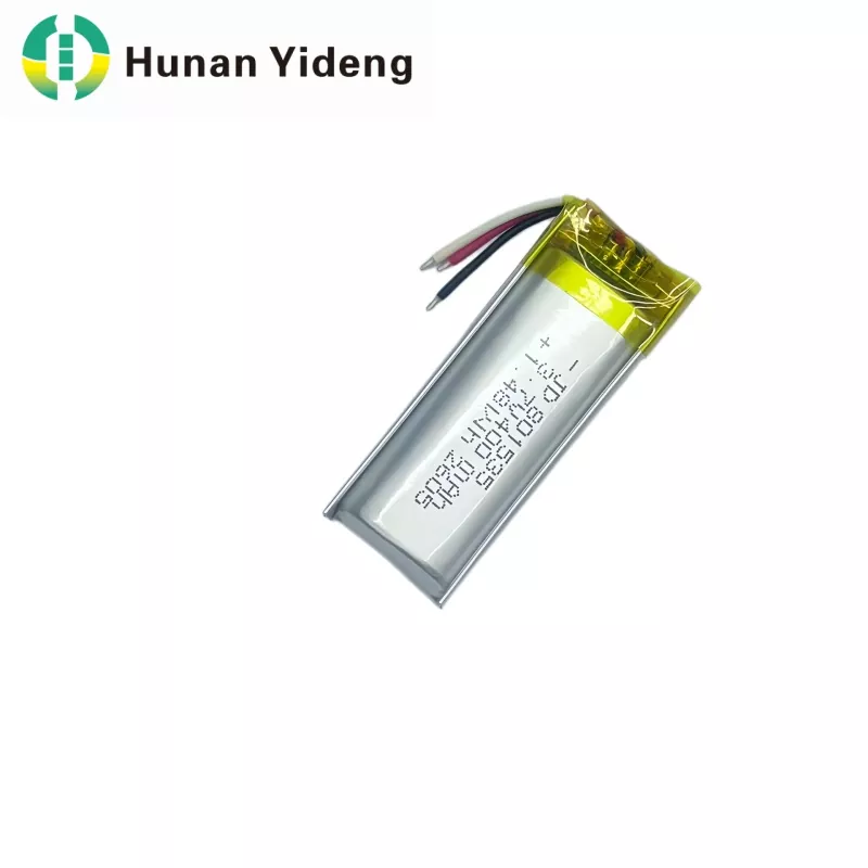 3,7 V 600 mAh 801535 ploščata litijeva polimerna baterija za polnjenje Lipo