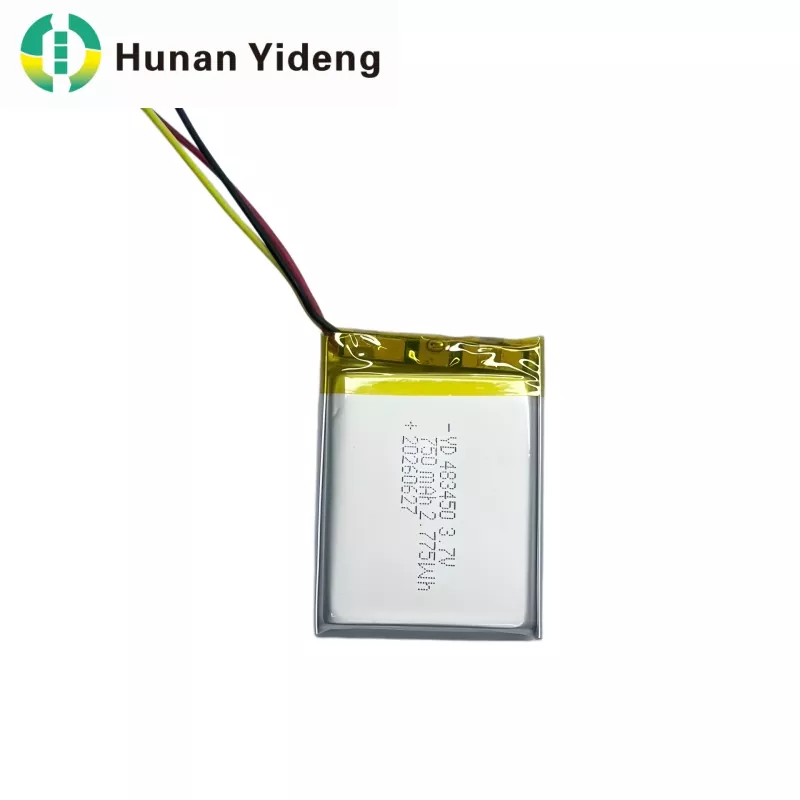 3,7 V 750 mAh 483447 Majhna litijeva polimerna Lipo baterija visoke zmogljivosti za polnjenje