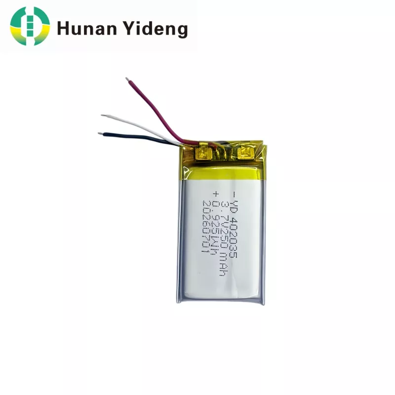 402035 Li-polimerna baterija 3,7 v 250 mAh VR za pametno kamero