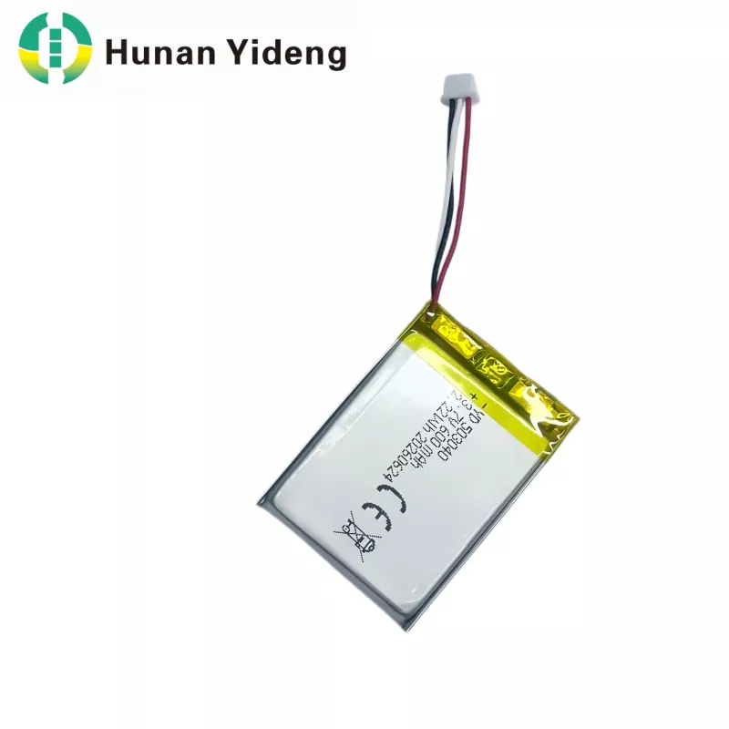 503040 kvadratna polnilna baterija 3,7 V 600 mAh