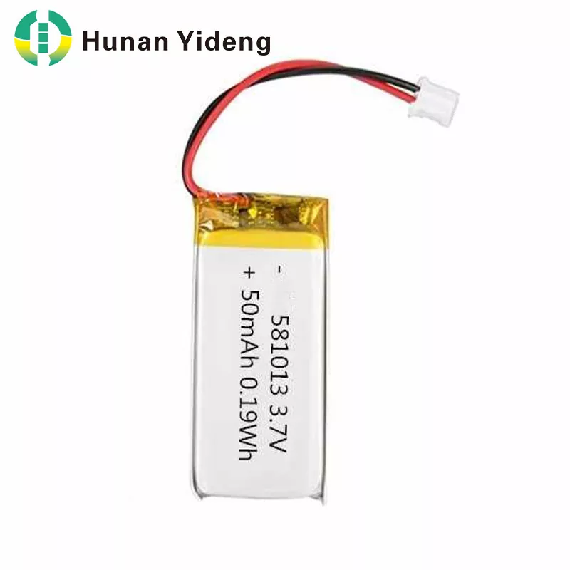 581013 3,7 v 50 mah litij-polimerna litij-ionska lipo baterija