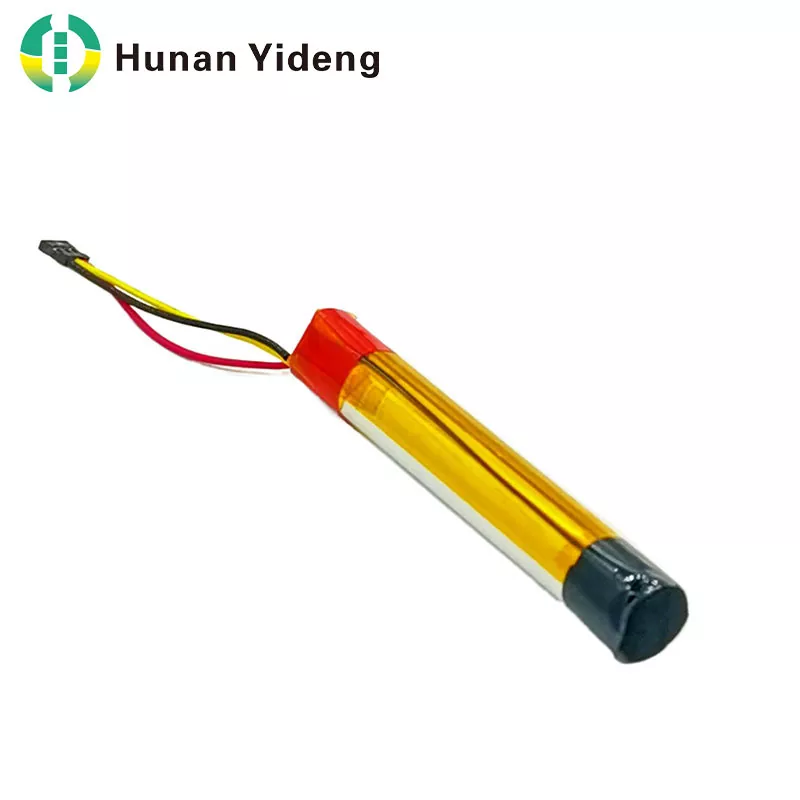 75500 majhne cilindrične litij-ionske polnilne baterije 3,7 V 220 mAh